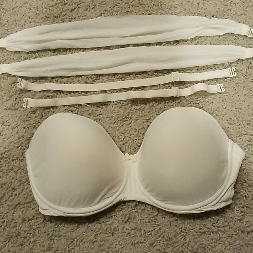 Strapless bra